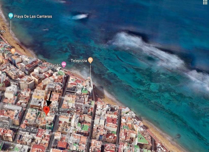 Homeforguest Stylish And Modern Apartment Overlooking Las Canteras Лас-Пальмас-де-Гран-Канария Экстерьер фото